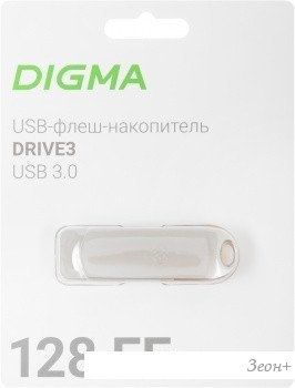 USB Flash Digma Drive 3 128GB DGFUM128A30SR