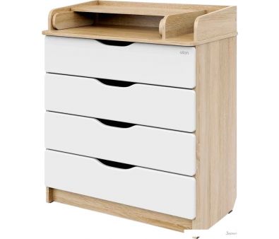Детский комод Атон Сириус-2 Wood 804 ПВХ (дуб сонома)