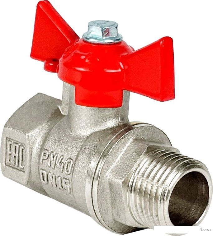 Шаровый кран Valfex ВР/НР 1 1/4" VF.218.NB1.114.N/P59 (ручка-бабочка)