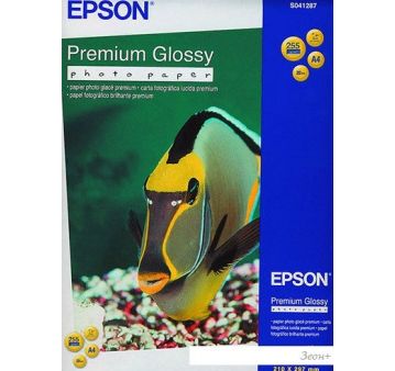  Epson Premium Glossy Photo Paper A4 20  (C13S041287)