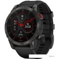 Умные часы Garmin Epix Sapphire Gen 2 (черный титан/черный)