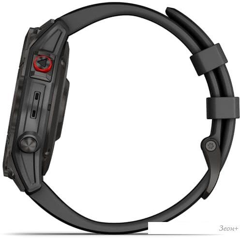 Умные часы Garmin Epix Sapphire Gen 2 (черный титан/черный)