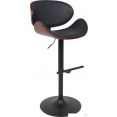 Стул AksHome Rocker (экокожа, черный/черный)