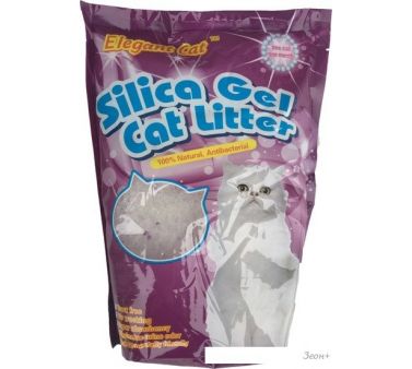 Наполнитель Elegant Cat с запахом лаванды (3.8 л)