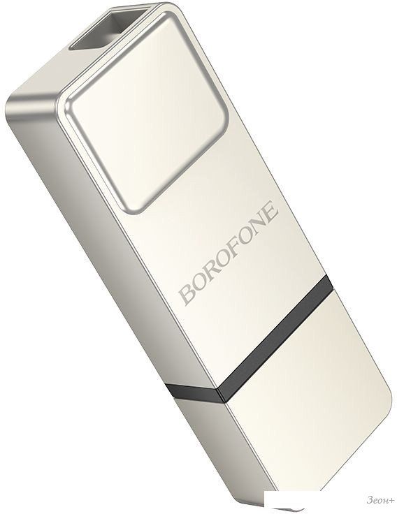 USB Flash Borofone BUD6 128GB (серебристый)