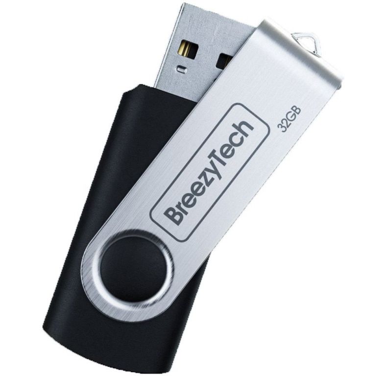 USB Flash BreezyTech U006 32GB (черный)