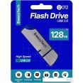 USB Flash BreezyTech U012 128GB (серебристый/синий)