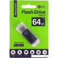 USB Flash BreezyTech U016 64GB (черный)