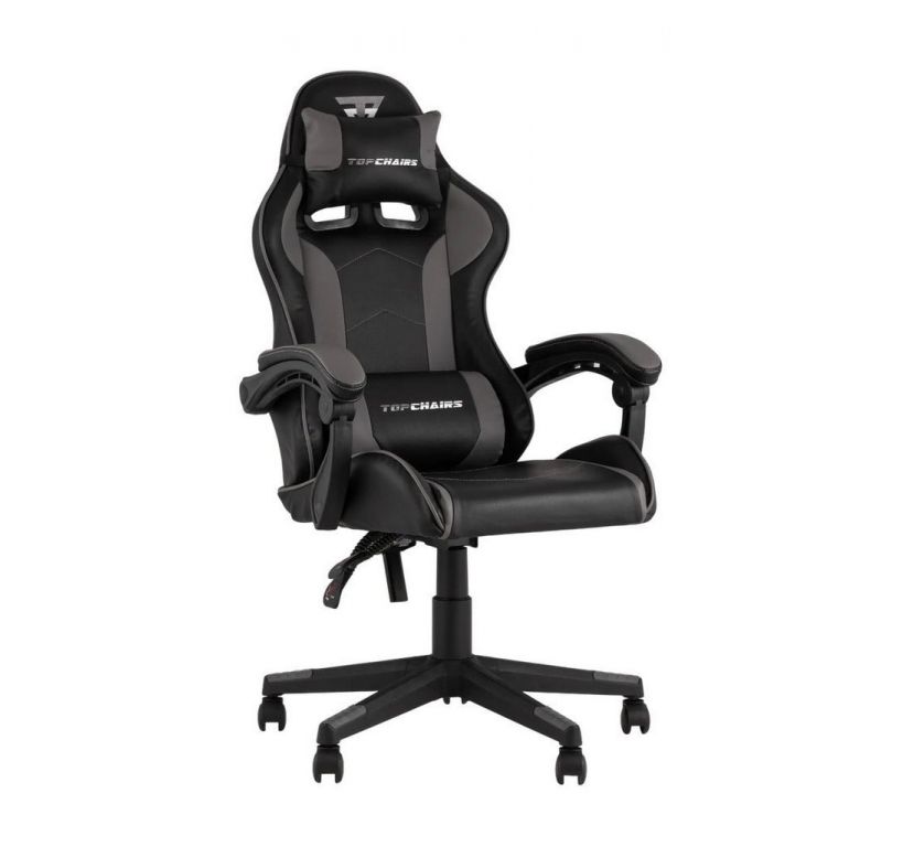Игровое (геймерское) кресло TopChairs Shadow GF-8079 (черно-серый)