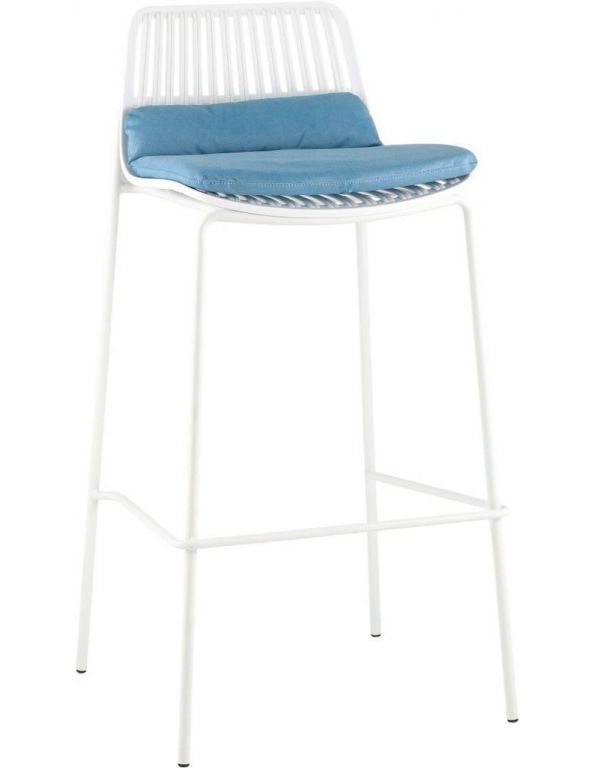 Стул Stool Group Louran с подушкой D-012H-75 (белый)