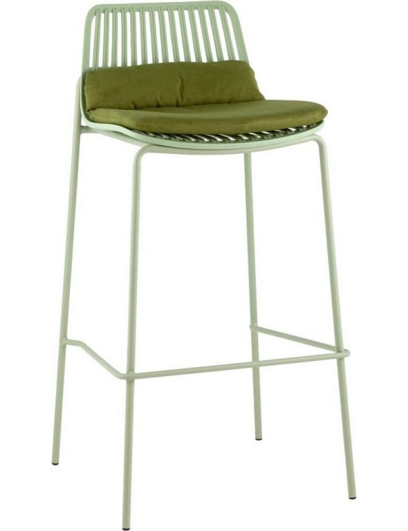 Стул Stool Group Louran с подушкой D-012H-75 (зеленый)