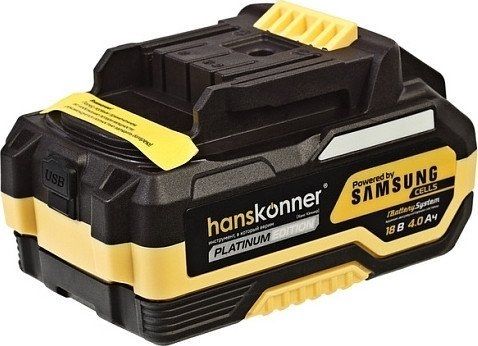 Аккумулятор Hanskonner HBP2004PRO (18В/4 Ah)