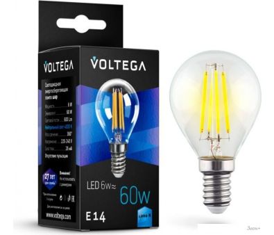   Voltega Crystal Globe 6W 4000K E14 7022