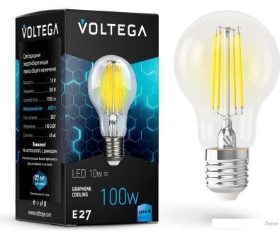   Voltega Crystal Graphene A60 10W 4000K E27 7101