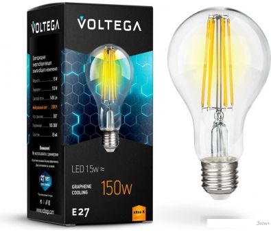   Voltega Crystal Graphene A60 15W 2800K E27 7104