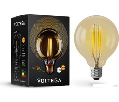   Voltega Loft Led G95 6W 2800K E27 7084