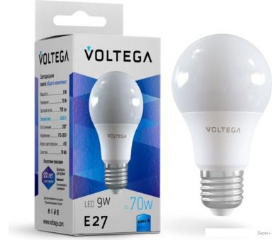   Voltega Simple A60 9W 4000K E27 8443