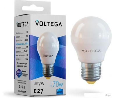   Voltega Simple Globe 7W 4000K E27 7053