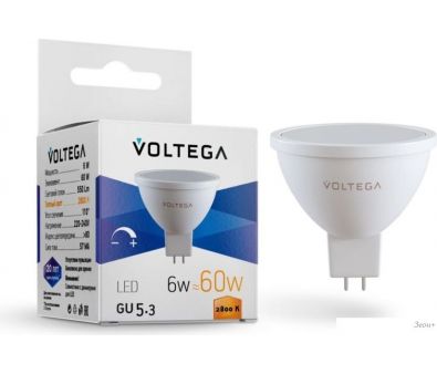   Voltega Simple MR16 6W 2800K 110 GU5.3 DIM 7170