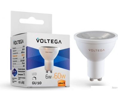   Voltega Simple MR16 6W 2800K 38 GU10 DIM 7108