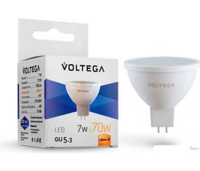   Voltega Simple MR16 7W 2800K 110 GU5.3 7058