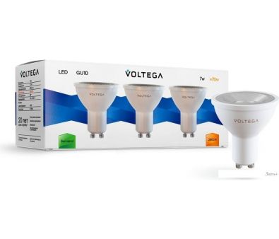   Voltega Simple MR16 7W 2800K 38 GU10 7176 (3 )