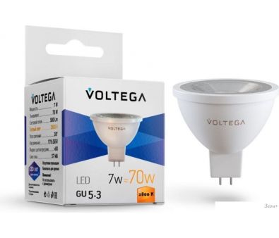   Voltega Simple MR16 7W 2800K 38 GU5.3 7062