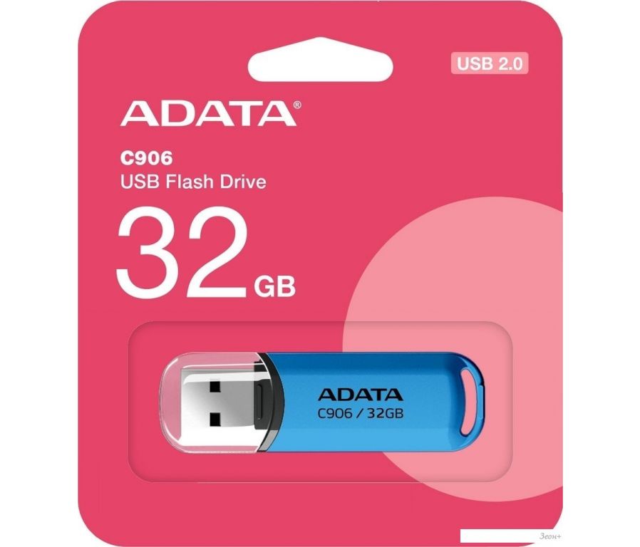 USB Flash ADATA C906 32GB (синий)