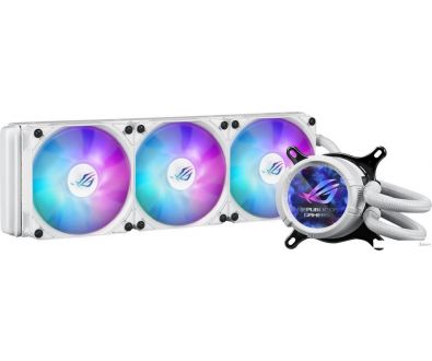      ASUS ROG Strix LC III 360 ARGB LCD White Edition
