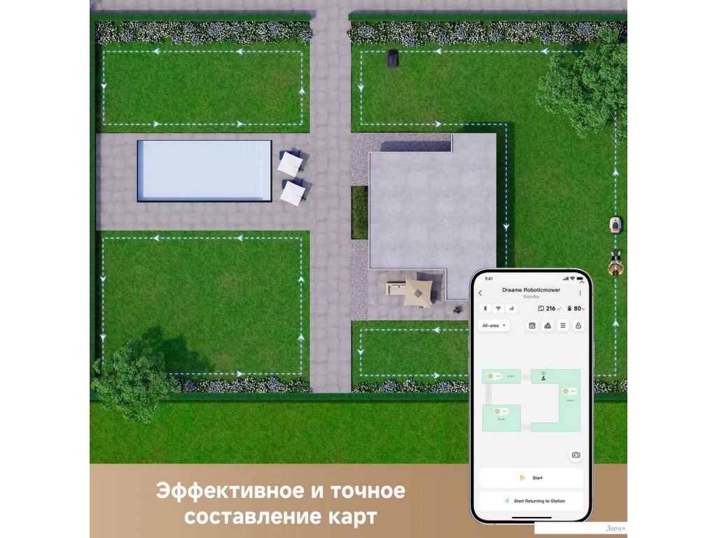 Газонокосилка-робот Dreame Dreame Roboticmower A1 Pro