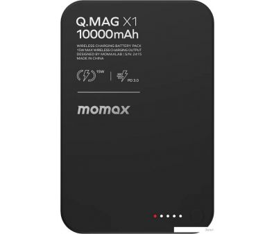   Momax Q.Mag X1 Magnetic IP117A 10000mAh ()