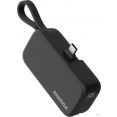 Внешний аккумулятор Momax 1-Power Mini 3-in-1 USB-C IP130 5000mAh (черный)