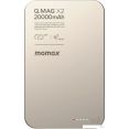 Внешний аккумулятор Momax Q.Mag X2 Magnetic IP133 20000mAh (титановый)