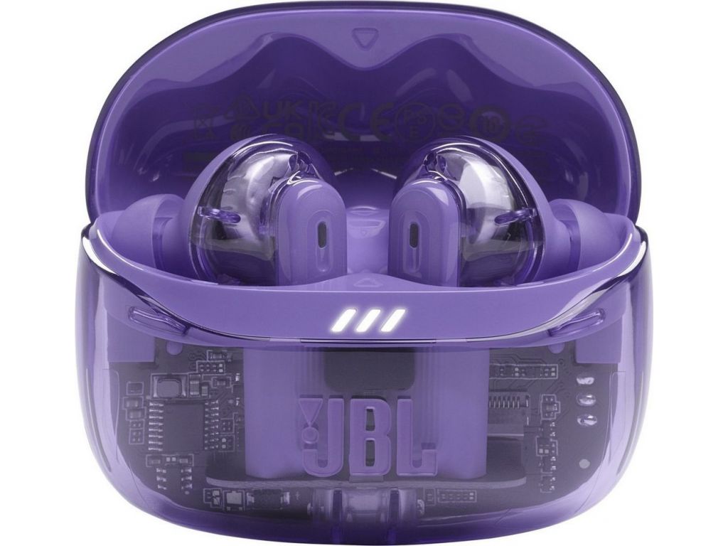 Наушники JBL Tune Beam 2 Ghost Edition (фиолетовый)