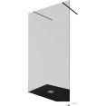 Душевая стенка Allen Brau Infinity 2 3.21056.BA.T 323848 (серебро браш)