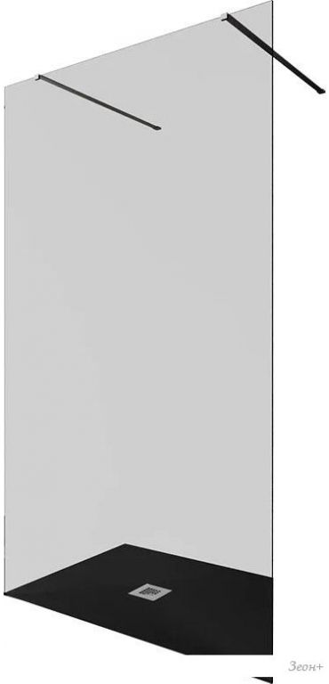 Душевая стенка Allen Brau Infinity 3.21038.BA.T 323830 (серебристый браш)