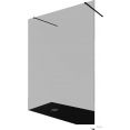 Душевая стенка Allen Brau Infinity 3.21040.BBA.T 323832 (черный браш )