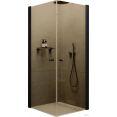 Душевой уголок MaybahGlass MGY-1302-6 (бронзовое стекло/черный)