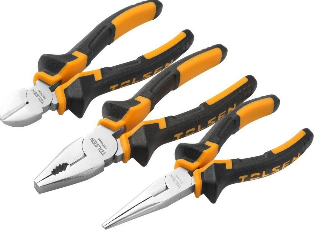 Набор пассатижей Tolsen TT10400s (3 предмета)