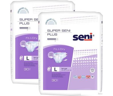    Seni Super Plus Large (2x30)