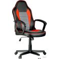 Игровое (геймерское) кресло Helmi Rally HL-S08 297637 (черный/серый/красный)