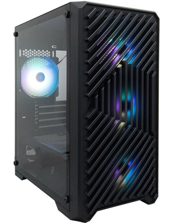 Корпус 1stPlayer Trilobite T5 ARGB (черный)