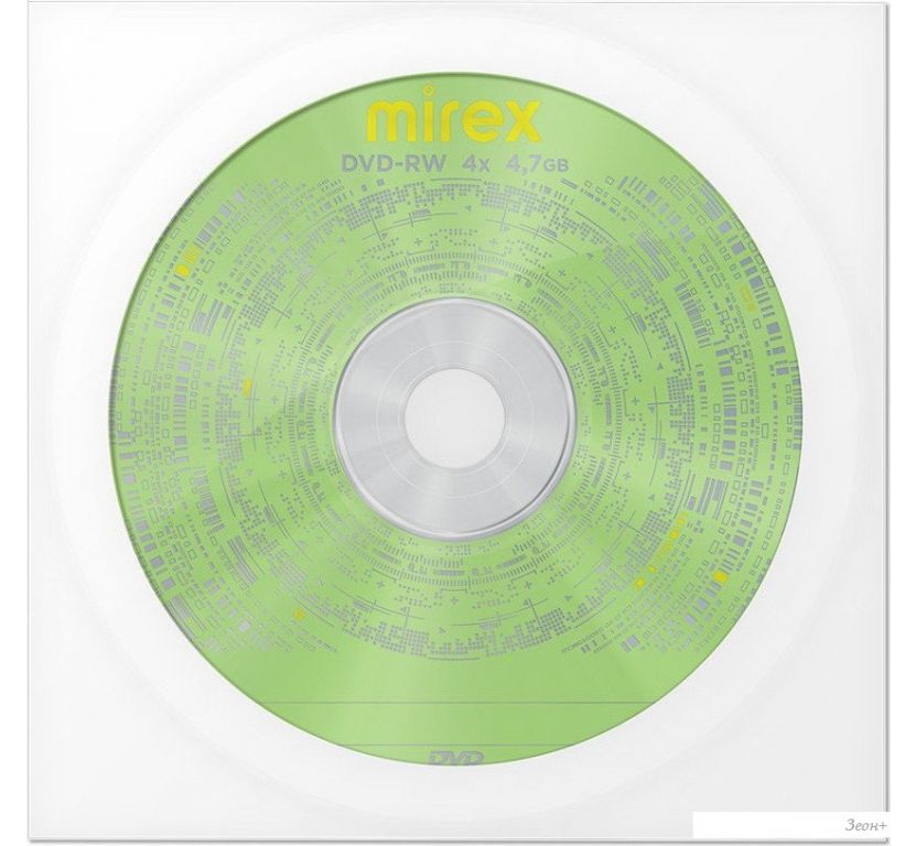 DVD-RW диск Mirex 4.7Gb 4x UL130032A4C (1 шт.)