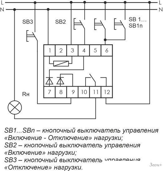 Реле импульсное Евроавтоматика F&F BIS-412 EA01.005.007