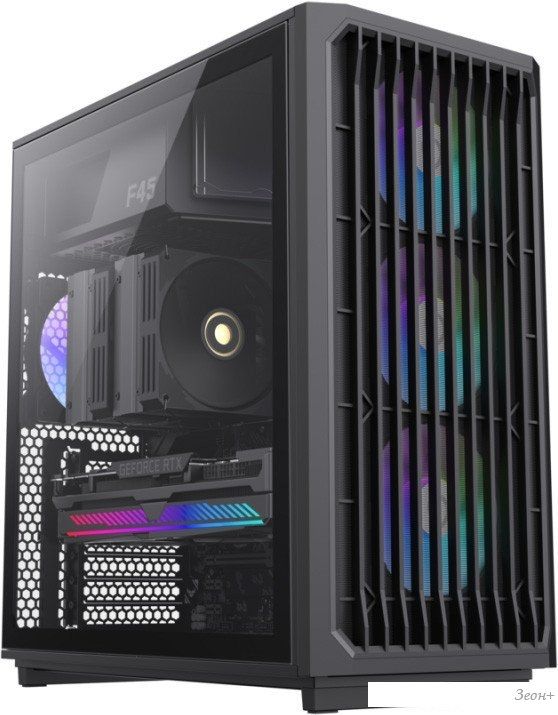 Корпус GameMax F45 BK (черный)