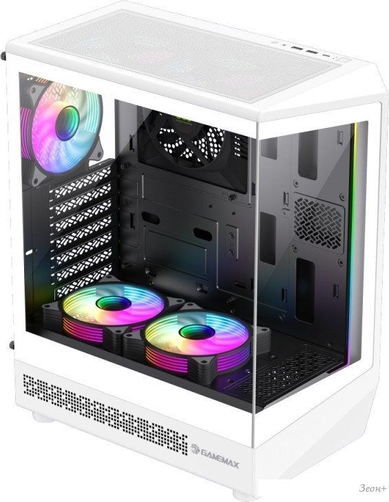 Корпус GameMax Vista COC WH (белый)