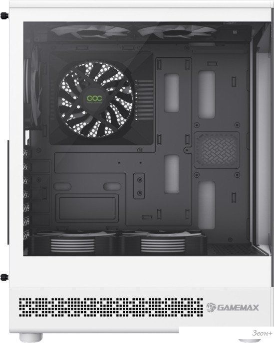 Корпус GameMax Vista COC WH (белый)