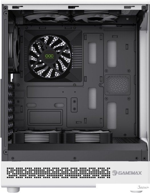Корпус GameMax Vista COC WH (белый)
