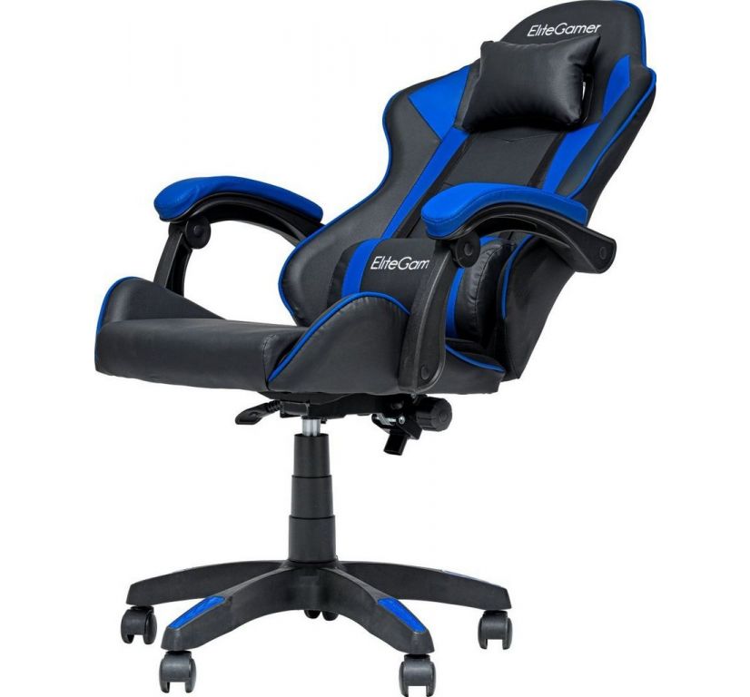 Игровое (геймерское) кресло Elite Gamer EC001 (синий/черный)