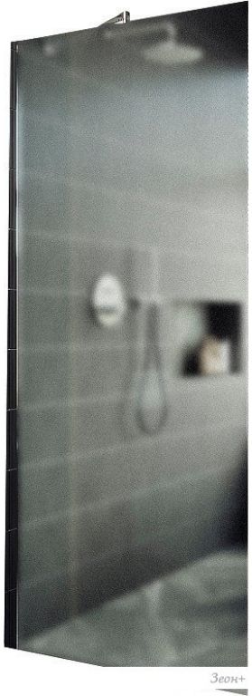 Душевая стенка MaybahGlass 89x195 MGD-690-4ш (сатин стекло/хром глянцевый)